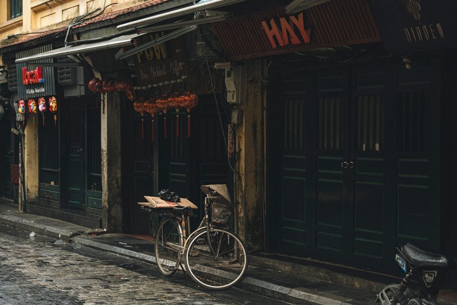 Bicycle accident scene requiring a bicycle accident lawyer